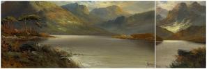 BOEL John Henry 1889-1920,Highland Loch Landscape,1914,David Duggleby Limited GB 2022-07-02