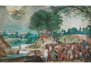BOELS Frans 1555-1596,VERTREIBUNG DER PROTESTANTEN AUS EINEM DORF,Hampel DE 2018-09-26