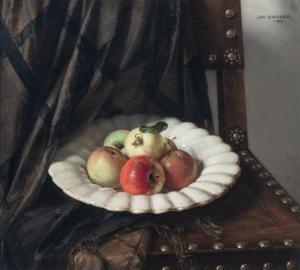 BOGAERTS Johannes Jacobus Maria 1878-1962,A Still Life with Apples ,1937,AAG - Art & Antiques Group 2022-07-04