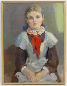 BOGAEVSKAYA Olga Borisovna 1915-2000,A young pioneer,1959,Dickins GB 2018-02-02