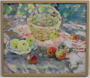 BOGAEVSKAYA Olga Borisovna 1915-2000,The apples,Dickins GB 2018-04-13