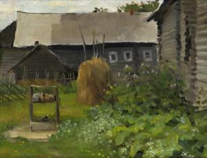 BOGAJEWSKI Konstantin Fedorov 1872-1943,Gehöft,1939,Kastern DE 2020-05-16