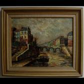 bogarin 1900-1900,CANAL SCENE,Waddington's CA 2009-07-13