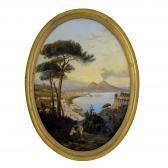 BOGATSKY nikolai timofeevich,a) Veduta di Meta di S,1861,Bolli&Romiti Casa d'Aste in Roma 2023-07-05