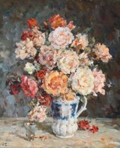 BOGDANOV Alexander Nikolaievich 1908-1989,Roses,Bruun Rasmussen DK 2018-06-11