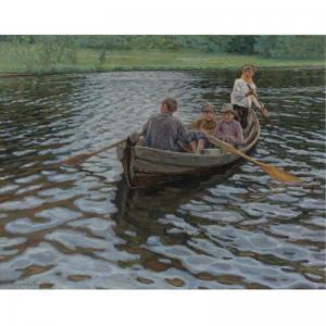 BOGDANOV BELSKY Nikolai Petrovich 1868-1945,ON THE LAKE,Sotheby's GB 2007-04-16