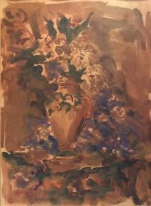 BOGEN Alexandre 1916-2010,Vase of flowers,1954,Matsa IL 2016-10-26
