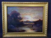 BOGERT George Henry 1864-1944,sunset landscape,Hood Bill & Sons US 2018-08-28