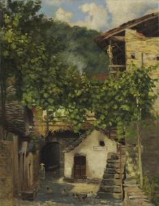 BOGGIANI Guido 1861-1902,Carciano - Lago Maggiore,1879,Il Ponte Casa D'aste Srl IT 2023-12-19
