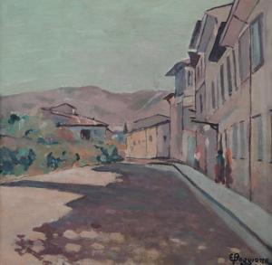 BOGGIONE Enrico 1889-1985,Paesaggio nel Canavese,Meeting Art IT 2013-10-12