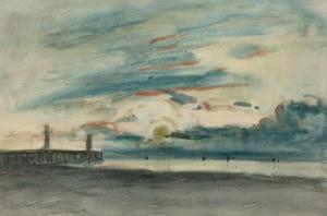 BOGGS FRANK 1855-1926,La plage de Trouville,Artcurial | Briest - Poulain - F. Tajan FR 2019-03-20