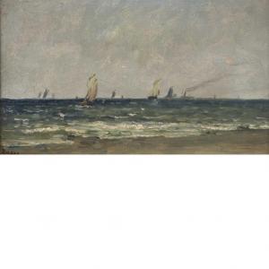 BOGGS FRANK 1855-1926,Shipping Off-Shore,William Doyle US 2010-11-10