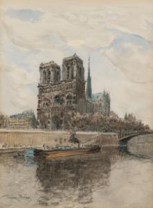 BOGGS Frank William 1900-1951,Cathédrale Notre-Dame,Delorme-Collin-Bocage FR 2023-06-30
