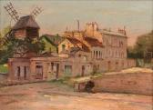 BOGGS Frank William 1900-1951,Le moulin à Montmartre,Ferri FR 2022-07-01