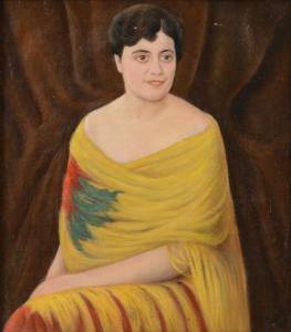 BOGLIARDI Oreste 1900-1968,Ritratto di donna,1928,Meeting Art IT 2023-03-04