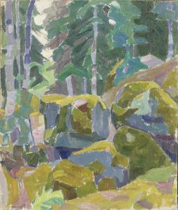 BOGOMASOW Alexander 1880-1930,LANDSCAPE WITH TREES,1911,Sotheby's GB 2012-05-29