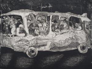 BOGRATCHEW Claude 1936,Autobus de nuit,Sadde FR 2020-10-27