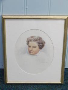 BOGUE Ida M 1885-1972,Portrait of a lady,Golding Young & Mawer GB 2016-12-21