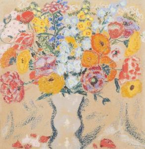 BOHACEK Karel 1886-1928,Bouquet,1919,Palais Dorotheum AT 2019-05-25