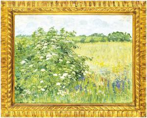 BOHACEK Karel 1886-1928,Flowering shrub,Art Consulting CZ 2022-10-23