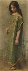 BOHDAN Prucha,Girl in a Green Dress,Palais Dorotheum AT 2013-05-18
