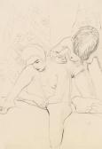BOHLER Hans 1884-1961,Study with two nudes,im Kinsky Auktionshaus AT 2016-02-24
