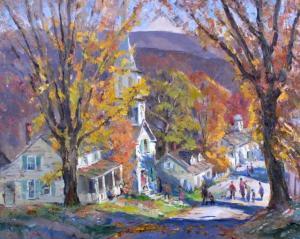 BOHM C. Curry 1894-1971,Sunday in Vermont,Wickliff & Associates US 2010-01-16