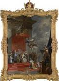 BOHN Johann Georg 1673-1746,An Allegory of the Coronation of Emperor Charles ,1723,Palais Dorotheum 2012-04-18