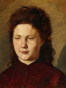 BOHUMíR Roubalík 1845-1928,A Likeness of a Girl,Palais Dorotheum AT 2011-09-17
