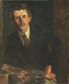 BOHUMIL Lizner 1881,AUTORITRATTO,1891,Pandolfini IT 2021-04-13