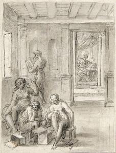 BOICHOT Guillaume 1735-1814,Les Arts déplorant l'avarice,Beaussant-Lefèvre FR 2022-02-11