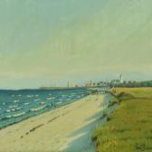 BOIESEN Daniel 1800-1900,A summer's evening on the beach near Sæby,Bruun Rasmussen DK 2015-06-15