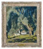 BOILEAU Louis Hippolyte 1878-1948,House in the woods,Christie's GB 2010-08-31