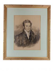 BOILLY Julien Leopold 1796-1874,Ritratto di Jacques Louis David (?),Dams Casa d'Aste IT 2023-11-29
