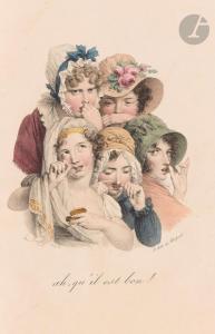BOILLY Louis Leopold 1761-1845,Ah, qu\’il est bon !,1824,Ader FR 2024-04-03
