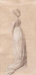 BOILLY Louis Leopold,Etude de jeune fille pour La galerie du Tribunat,1845,Mercier & Cie 2017-04-23