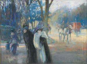 BOIS Fortune Louis 1900-1900,Promenade au bois,1914,Rossini FR 2009-03-05