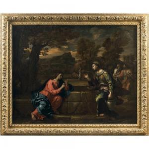 BOISSON Andre 1643-1733,LE CHRIST ET LA SAMARITAINE,Tajan FR 2023-12-13