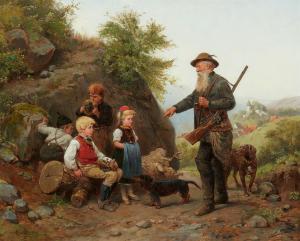 BOKER Carl 1836-1905,Die kleinen Vogeldiebe im Verhör,Lempertz DE 2023-11-18