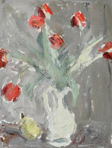 BOKKENHEUSER Borge 1910-1976,Still life with flowers,Bruun Rasmussen DK 2023-07-04