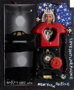 BOKOV Konstantin 1940,Love Hot Line Phone,1997,Ro Gallery US 2024-02-07