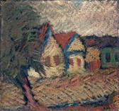 BOKUS Jozsef,Town-view,1924,Nagyhazi galeria HU 2016-03-22