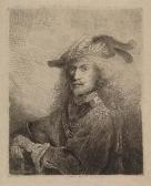 BOL Ferdinand 1616-1680,Portrait of an Officer (Self-Portrait),1645,Swann Galleries US 2003-05-01