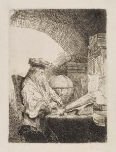 BOL Ferdinand 1616-1680,The Astrologer,1642-1645,Swann Galleries US 2024-04-18