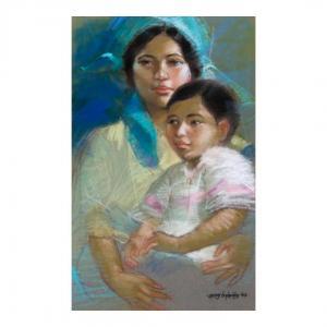 BOLAÑOS GREG 1937,Mother and Child,2002,Leon Gallery PH 2024-04-20