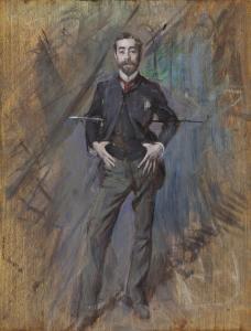 BOLDINI Giovanni 1842-1931,Portrait of John Singer Sargent,1890,Christie's GB 2019-02-27