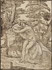 BOLDRINI Niccolo 1510-1570,Holzschnitt nach Tizian, bezeichnet im Stock
"Titi,Schuler CH 2011-06-14