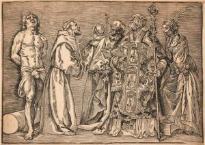 BOLDRINI Niccolo 1510-1570,Six saints,Beaussant-Lefèvre FR 2023-11-21