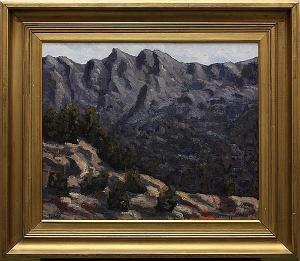 BOLEK Hans 1894-1978,View of the Mountains,Clars Auction Gallery US 2013-03-16