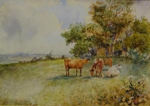 BOLER Albert Edward 1865-1938,Cattle in a Rural Landscape,David Duggleby Limited GB 2018-03-17